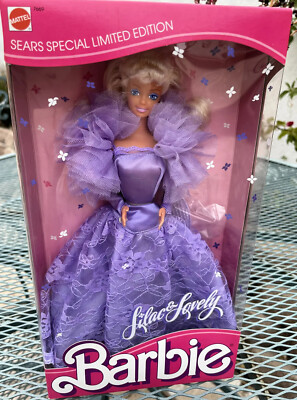 1987 Sears Special Limited Edition Lilac & Lovely Barbie Doll