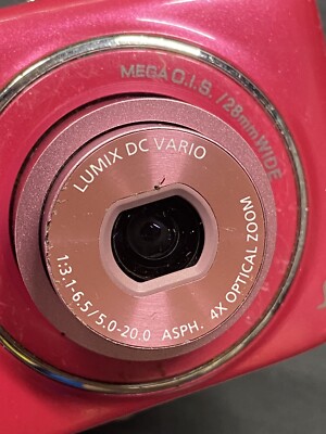 Panasonic LUMIX DMC-S2 Pink Digital Camera. 4X Zoom Optical Image