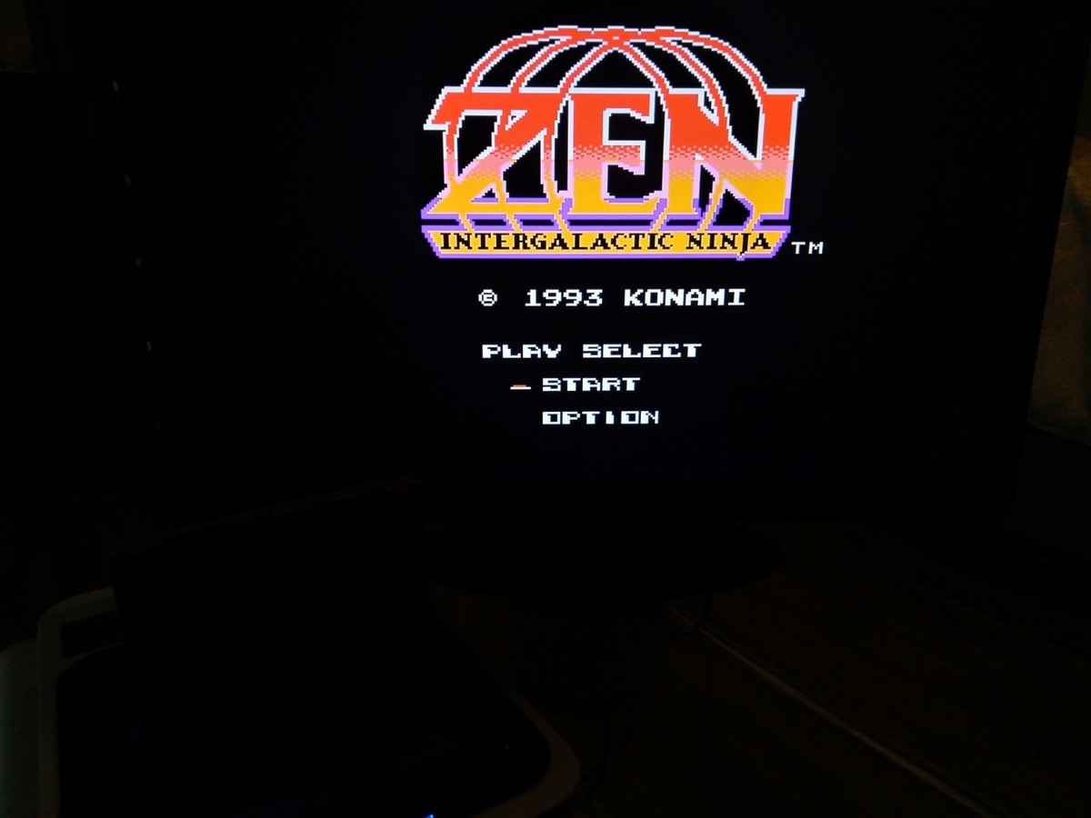 Zen:Intergalactic Ninja (Nintendo Entertainment System, 1993)-Cart