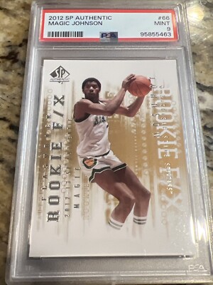 2012-13 SP Authentic - Flashback Rookie F/X Magic Johnson #66 for
