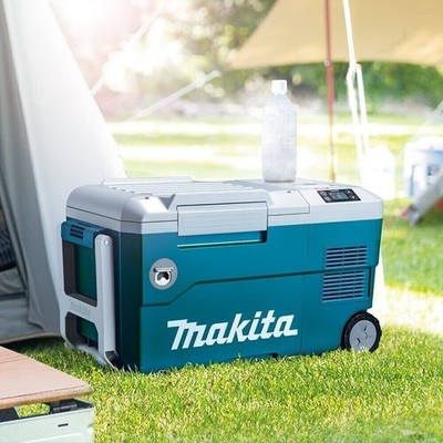 Makita CW001GZ Blue 18v LXT 40v XGT 20L Cooler Warmer Cool Box