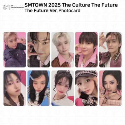 SMTOWN 2025 The Culture The Future Official Photocard NCT AESPA