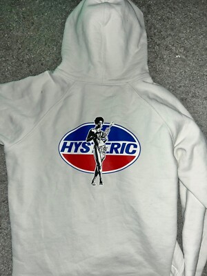 Supreme x Hysteric Glamour Hoodie white (FW17SW46) Men's Size M