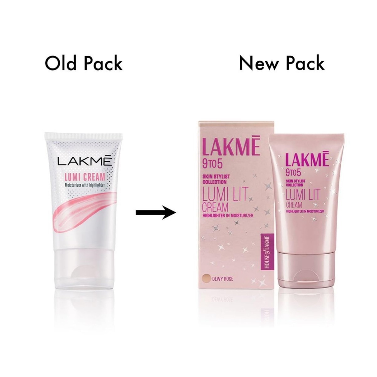 Lakme Lumi Cream Face cream with Moisturizer + Highlighter Dewy