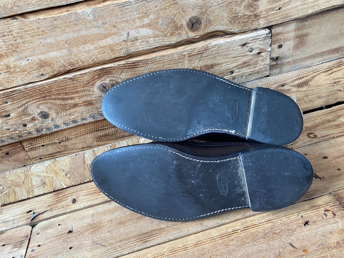 FLORSHEIM IMPERIAL 'Kenmoor' Brown Shell Cordovan Wingtip Dress