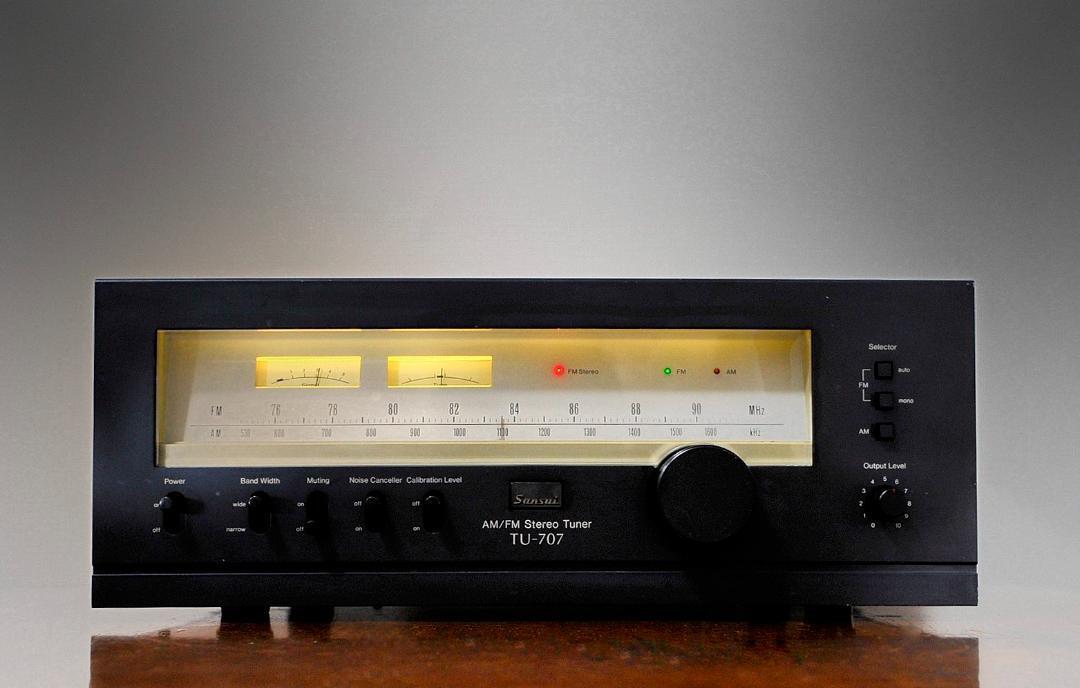 SANSUI TU-707 FM/AM tuner 70's vintage tuner 1977 | eBay