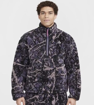 Nike ACG Canwell Glacier Therma-FIT ADV Half-Zip Dark Raisin