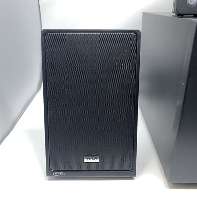 Teac CD-X10i Ultra-Thin Stereo System AM/FM CD AUX Input Subwoofer