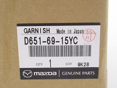 Genuine OEM Mazda D651-69-15YC Passenger RH Sail Panel 2011-2014