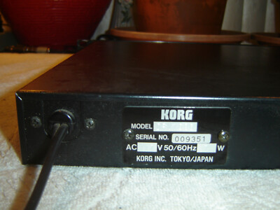 Korg DRV-1000, Digital Reverb, Vintage Rack | eBay