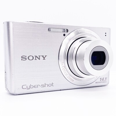 Sony Cyber-shot DSC-W610 silver 14.1MP 4x Zoom Digital Camera