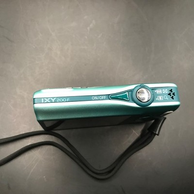 Canon IXY 200F PowerShot IXUS 105 12.1MP Digital Camera green