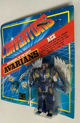 Converters Defenders of the Earth Avarians Rex MOC Sealed