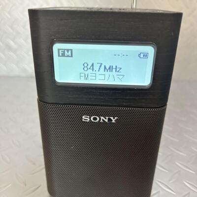 Sony SRF-V1BT Portable Clock Radio - Bluetooth FM/AM/NFC - Black