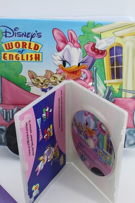 Disneys World of English #11 Basic ABC's DVD CD Course Books