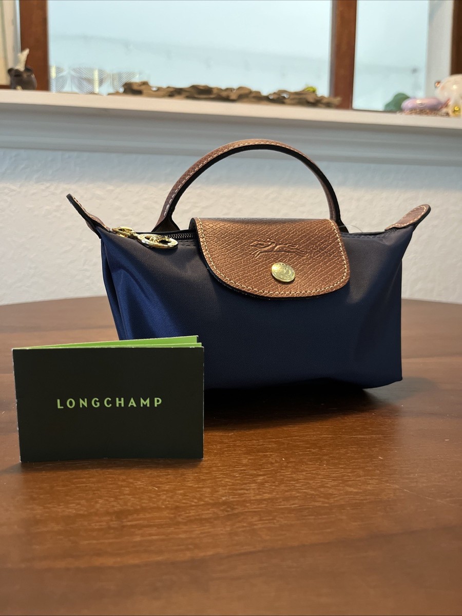 Longchamp LE PLIAGE ORIGINAL POUCH WITH HANDLE | eBay