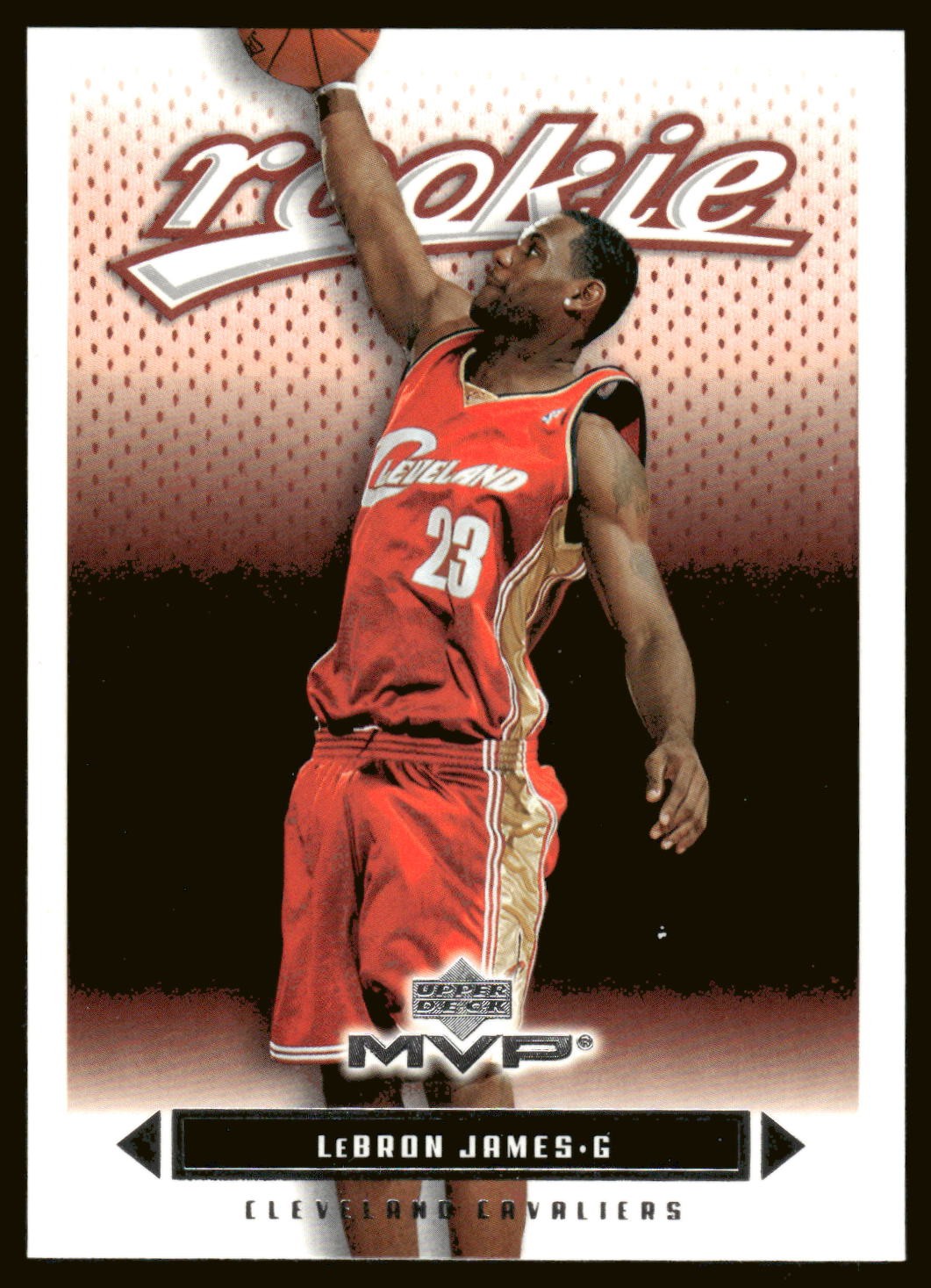 LeBron James 2003 Upper Deck MVP #201 Base Price Guide - Sports