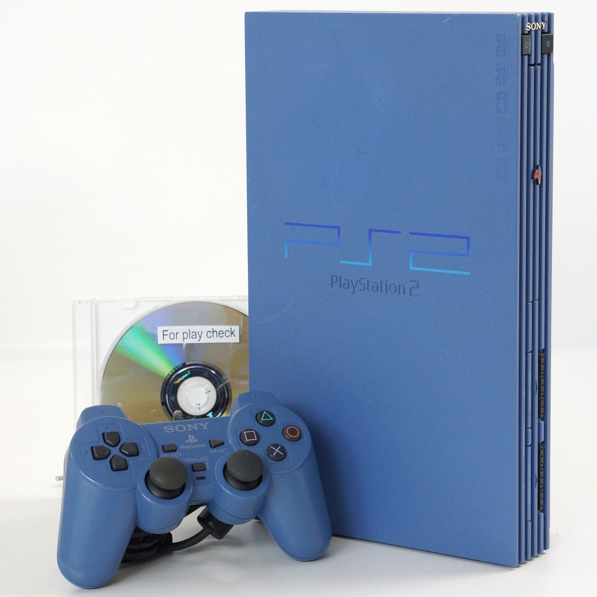 PS2 Console SCPH-39000TB Toys Blue Tested system Made in japan