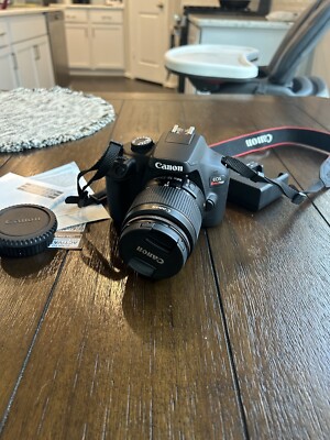 Canon EOS Rebel T3 Digital SLR Camera Black DS126291 with EFS 18