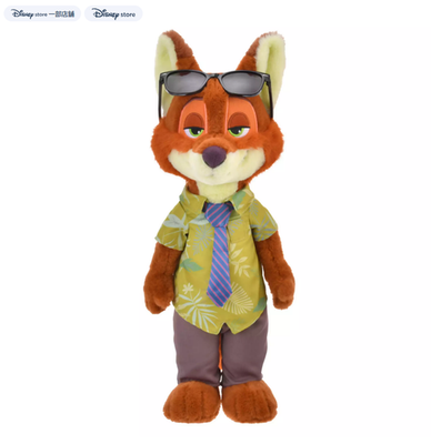 Disney Store Nick Wilde Plush and Costume Set by Fav'plushies | eBay