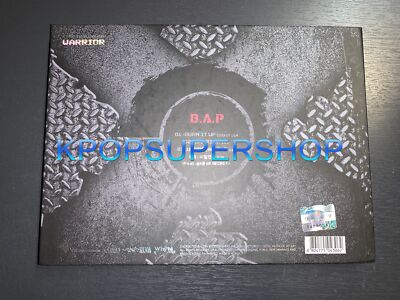 B.A.P 1st Single Album Warrior Autographed Signed CD Photobook