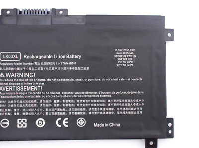 Battery For HP Envy X360 15-cn 15m-cn 15t-cn 15m-cp 15z-cp 15