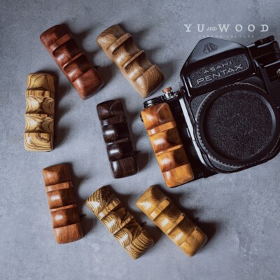 Wood Camera Hand Grip For Pentax 67 6X7 6*7 Right hand Handle