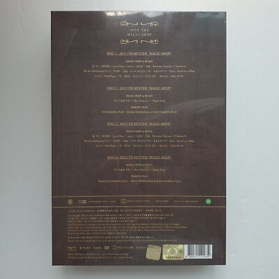 BTS Official 5th Muster Magic Shop DVD Full Package Sealed Rare