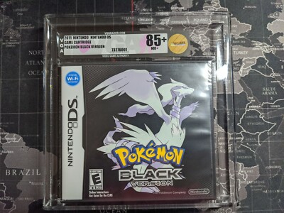 Pokemon Black Version (Nintendo DS, 2011) NDS New Sealed VGA 85+