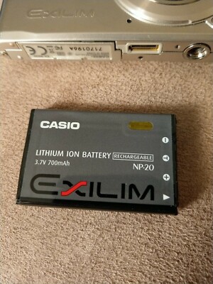 Casio EXILIM EX-S600 Digital Camera With Battery No Charger. As Is
