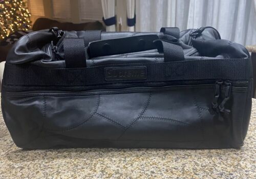 Supreme Denim Duffle Bag Black | eBay