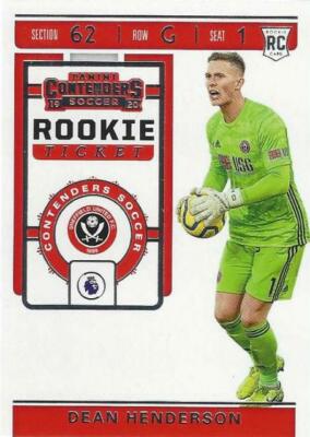 2019-20 Panini Chronicles Contenders Soccer Rookie Ticket Set Base