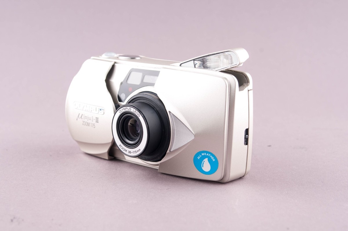 Olympus Mju II Zoom 115 35mm Point & Shoot Film Camera 50332130265