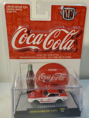 1970 '70 NISSAN FAIRLADY Z432 CHASE CAR HOBBY COCA-COLA COKE M2