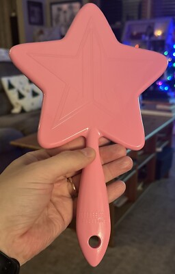 Pink Jeffree Star Cosmetics Handheld Vanity Hand Mirror Makeup