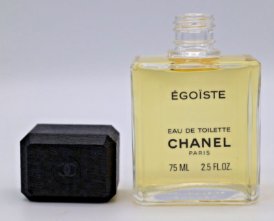 Chanel Egoiste 75ml / 2.5 oz EDT Boxed Splash Bottle 2008 Vintage