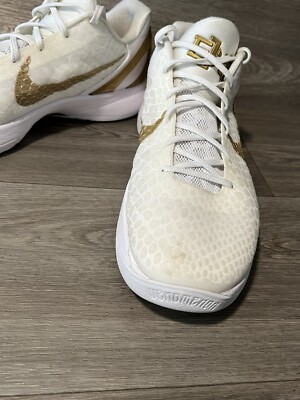 NIKE KOBE 6 PROTRO BHM PROMO SAMPLE US PE PLAYER EXCLUSIVE GOLD