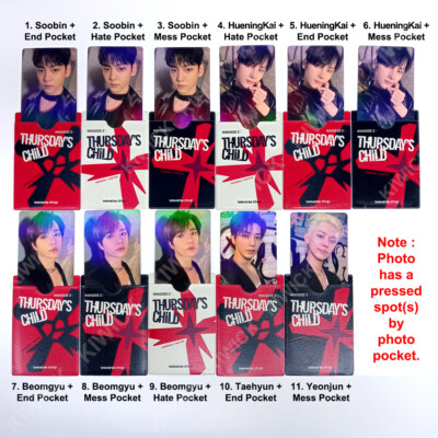 Thursday's child Weverse TXT トレカ