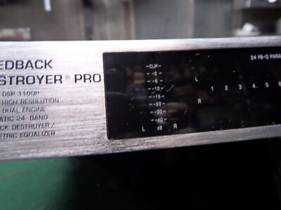 Behringer Feedback Destroyer Pro DSP1124P | eBay