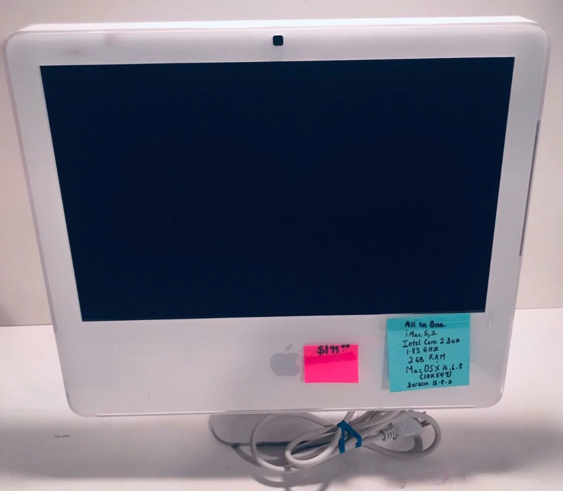 Apple Imac 17 Core 2 Duo | eBay