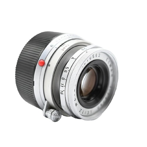 Leica Elmar 90mm F4 LTM - Black Paint / v1 no serial fat version