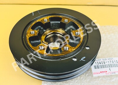 13408-17010 TOYOTA GENUINE OEM Land Cruiser PULLEY, CRANKSHAFT