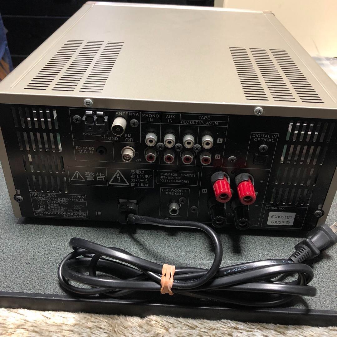 Kenwood R-K700 MD CD Deck Player Record Compact Hi-Fi Component