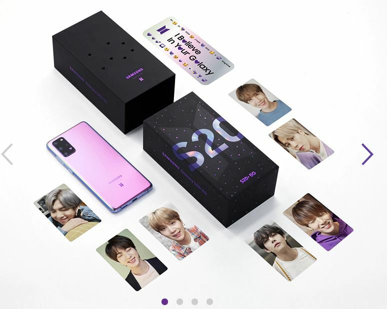 SAMSUNG Galaxy S20+ Plus BTS Limited Edition SM-G986 5G 256GB