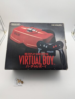 Nintendo Virtual Boy 3D Display Game System Console | Working