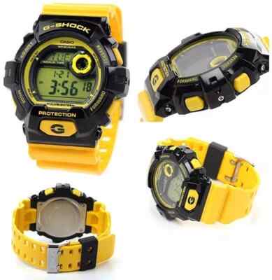 Rare Casio G-SHOCK G-8900SC-1Y Classic Series Men Black yellow