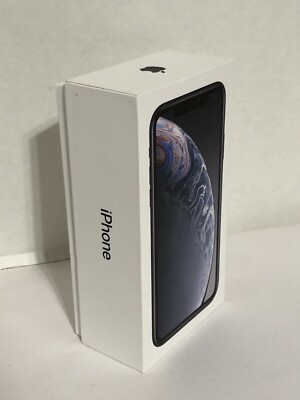 Apple iPhone XR RETAIL BOX-64GB Black Apple Inc | eBay