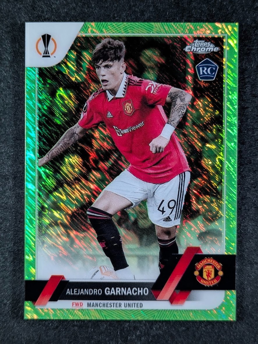 Alejandro Garnacho 2022 Topps Chrome UEFA Club Competitions #50