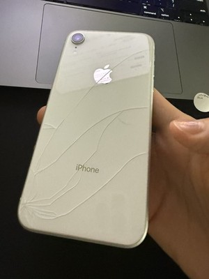 Apple iPhone XR White 64GB (Unlocked) - Front C / Back C | eBay