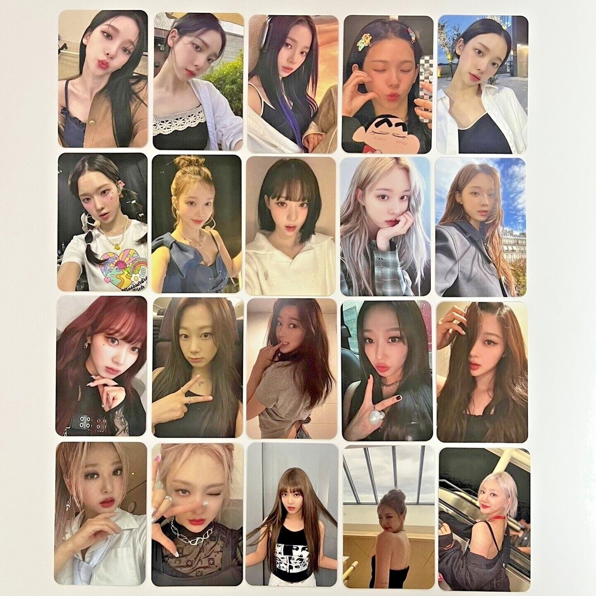 aespa My World Spicy Photocards Karina Winter Giselle Ningning | eBay